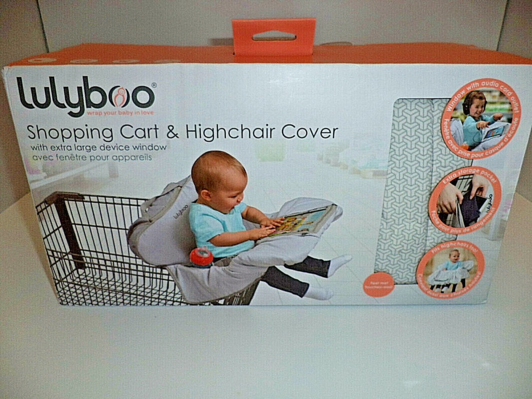 Lulyboo Shopping Cart and High Chair Cover
