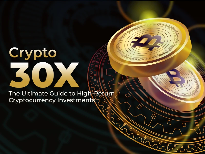 Crypto investing, cryptocurrency, 30x returns, beginner's guide, blockchain, digital assets, crypto tips, cryptocurrency market, altcoins, crypto trends